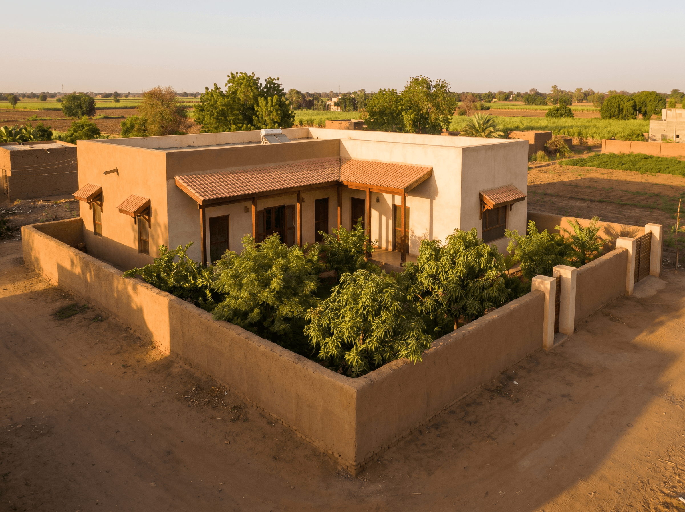 Three-bedroom house, Wad Madani